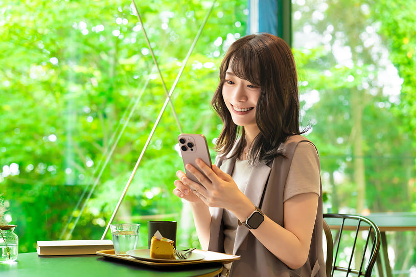 スマホで簡単申し込み